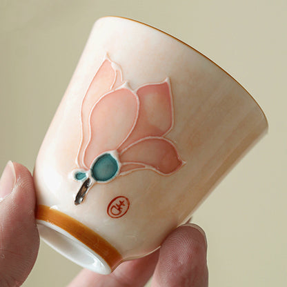 Ceramic teacup