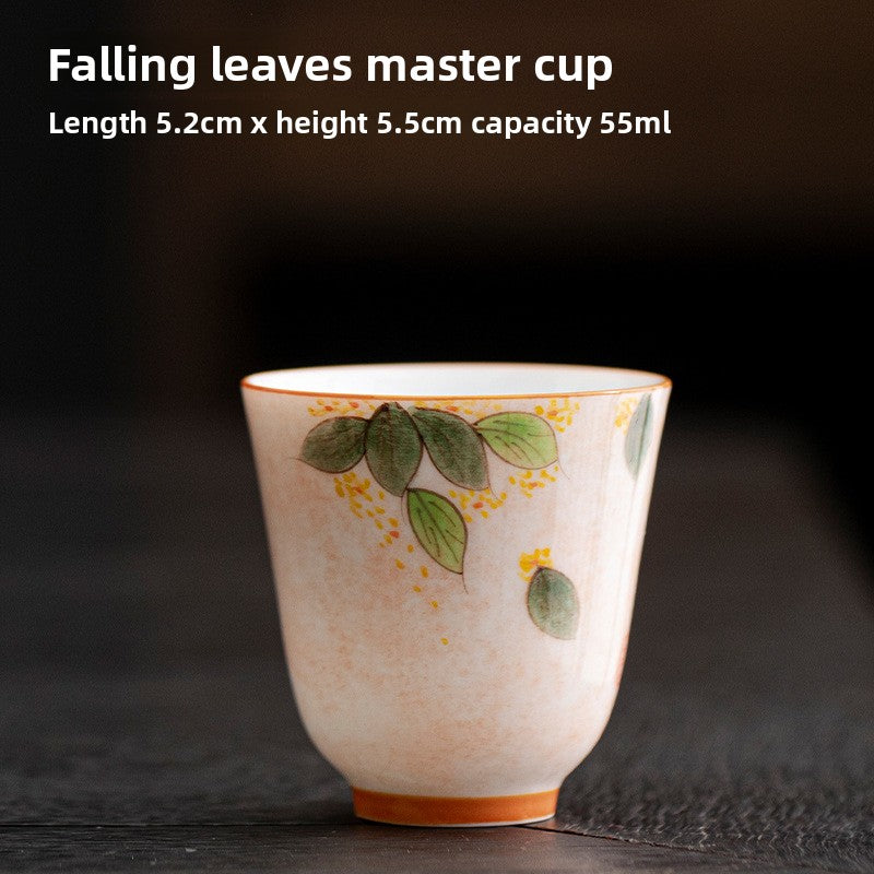 Ceramic teacup