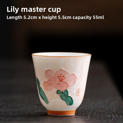 Ceramic teacup