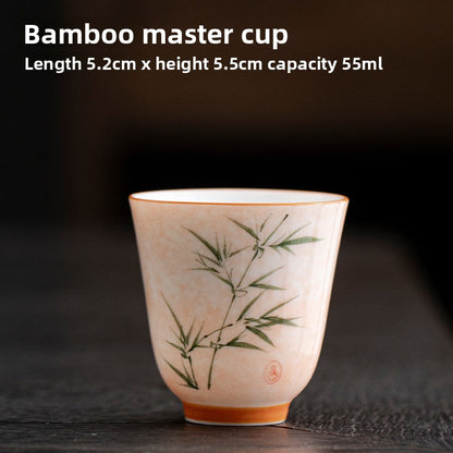 Ceramic teacup