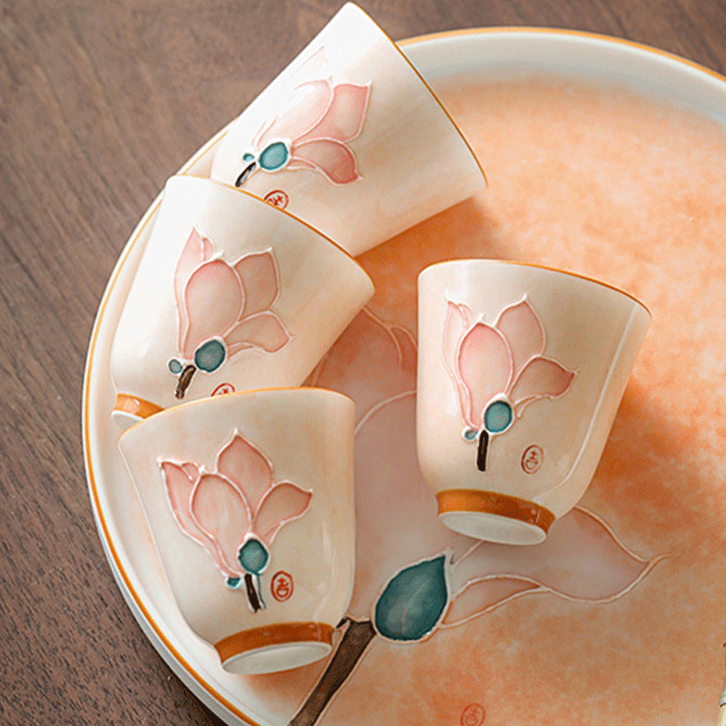 Ceramic teacup