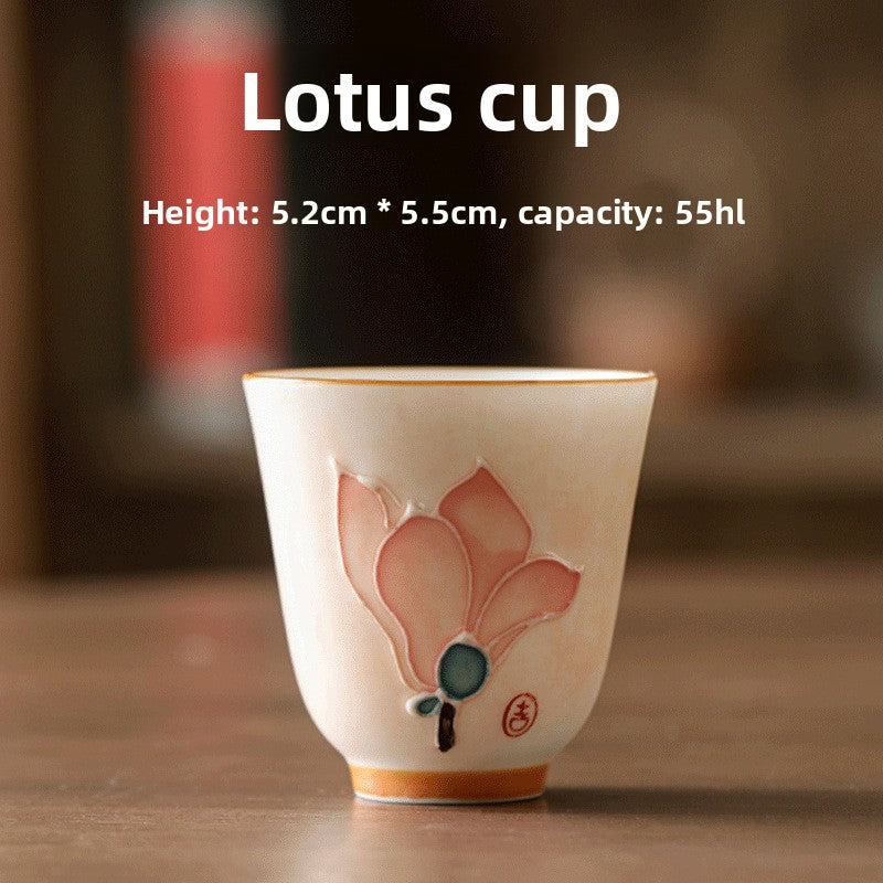 Ceramic teacup