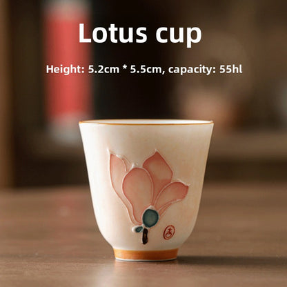 Ceramic teacup