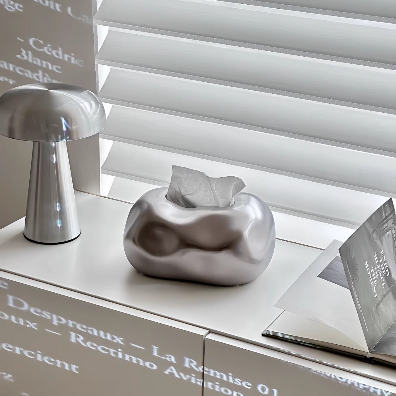 Ceramic Tissue Box Home Decor