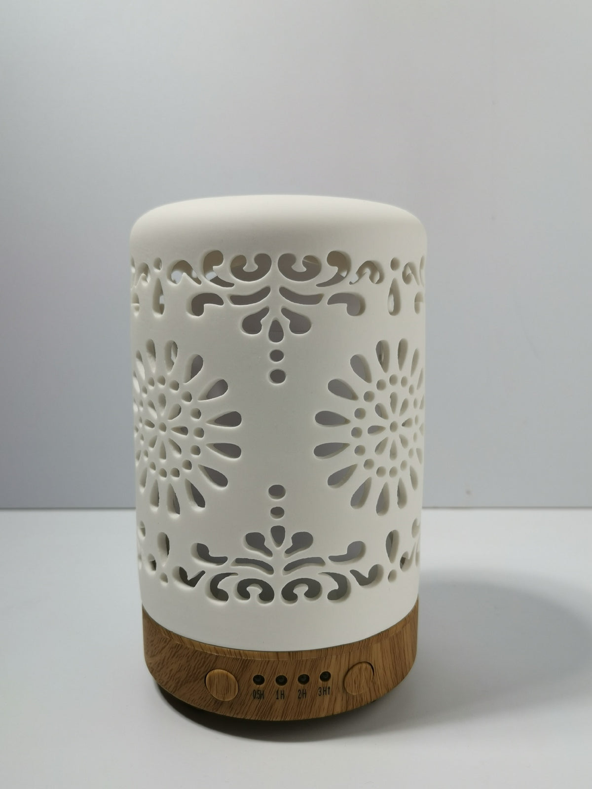 Ceramic Ultrasonic Aromatherapy Humidifier with Colorful LED Lights