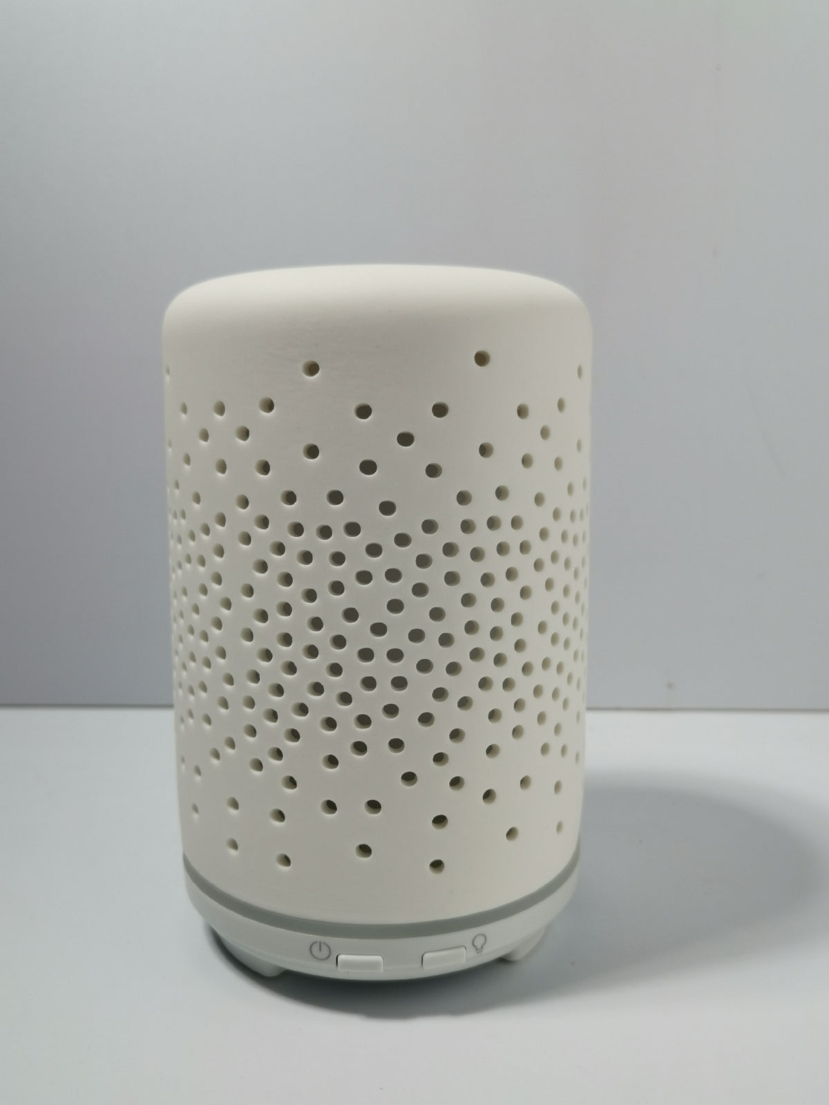 Ceramic Ultrasonic Aromatherapy Humidifier with Colorful LED Lights