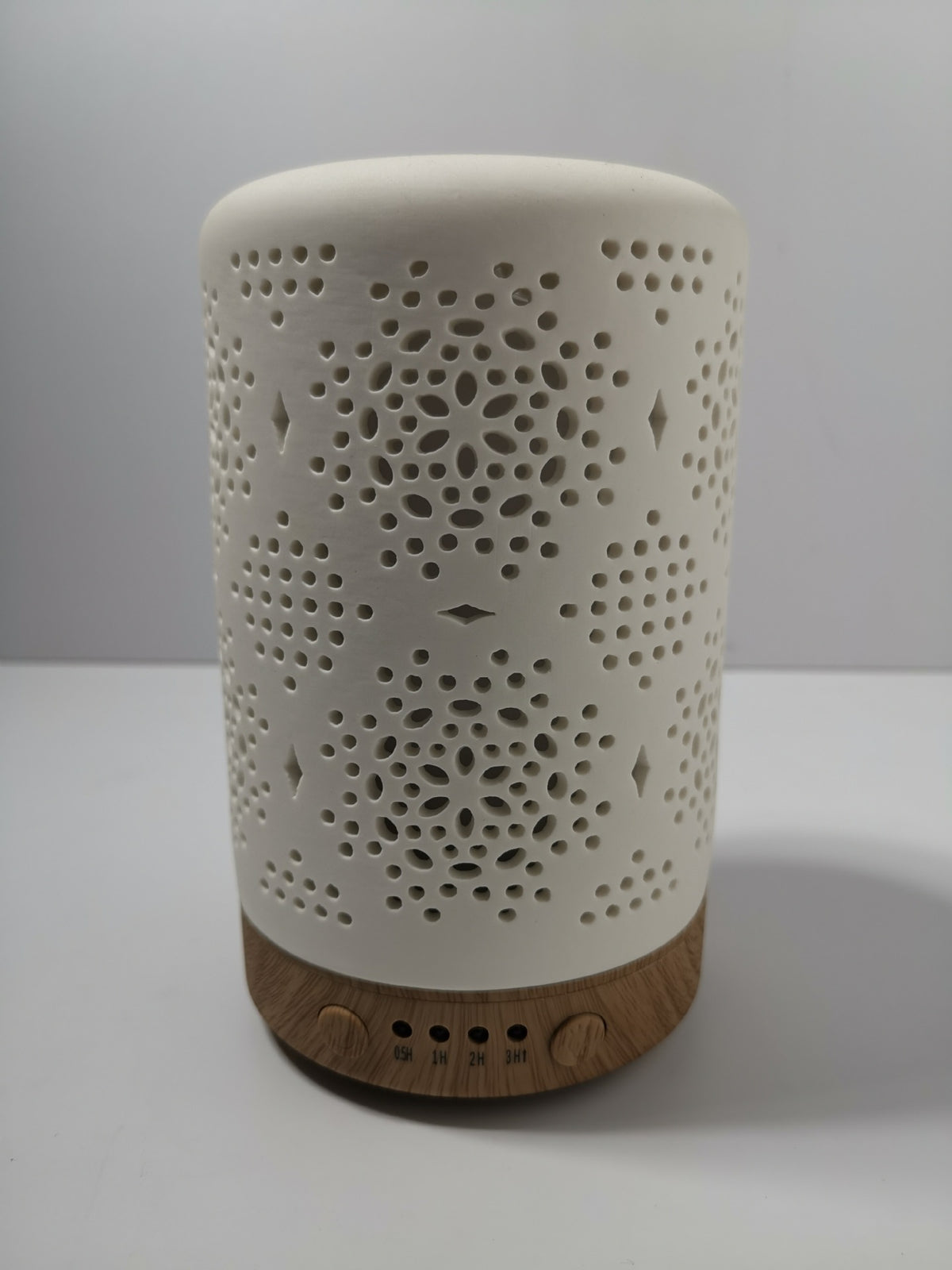 Ceramic Ultrasonic Aromatherapy Humidifier with Colorful LED Lights