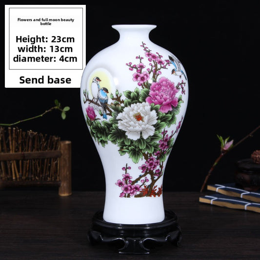 Ceramic vase decorations
