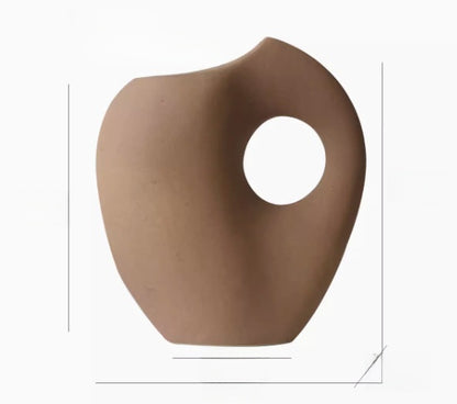 Ceramic vase modern minimalist decorative item