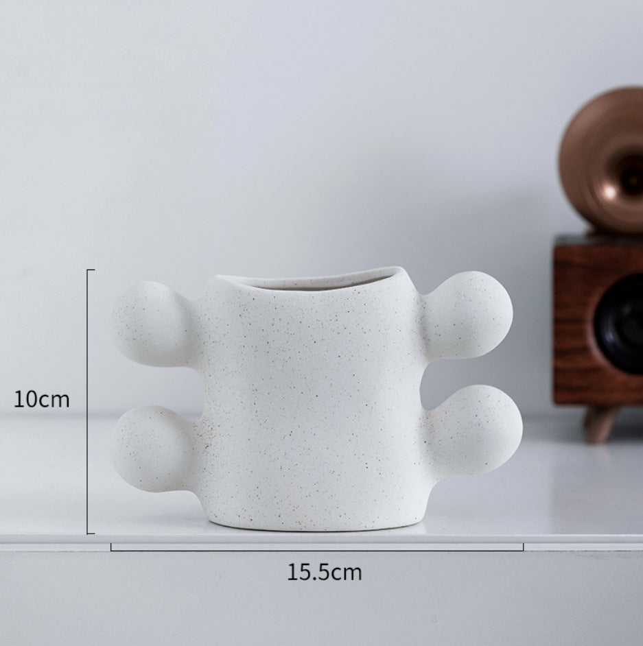 Ceramic vase modern minimalist decorative item