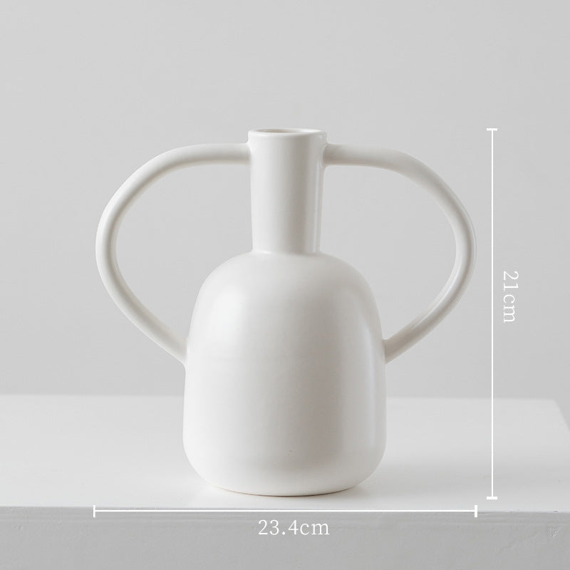 Ceramic vase modern minimalist decorative item