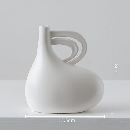 Ceramic vase modern minimalist decorative item