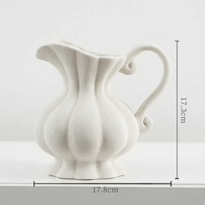 Ceramic vase modern minimalist decorative item