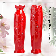 48cm red lotus mouth