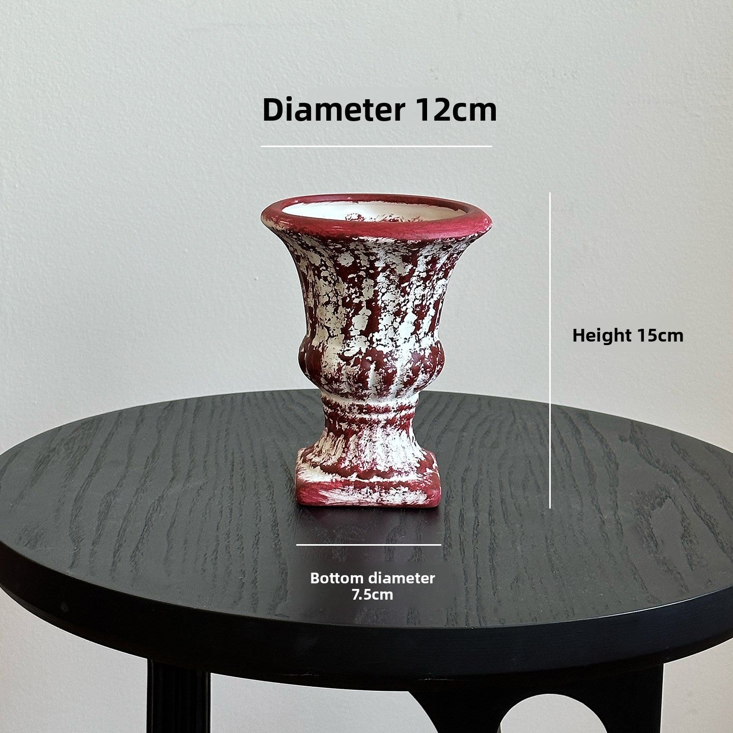 Ceramic Vase Wabi-Sabi Style Home Decoration Flower Vessel