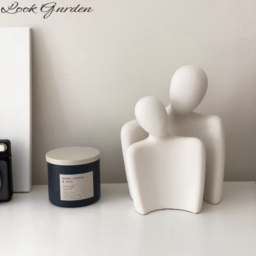 Ceramic Vase Wabi-Sabi Style Home Decoration Flower Vessel