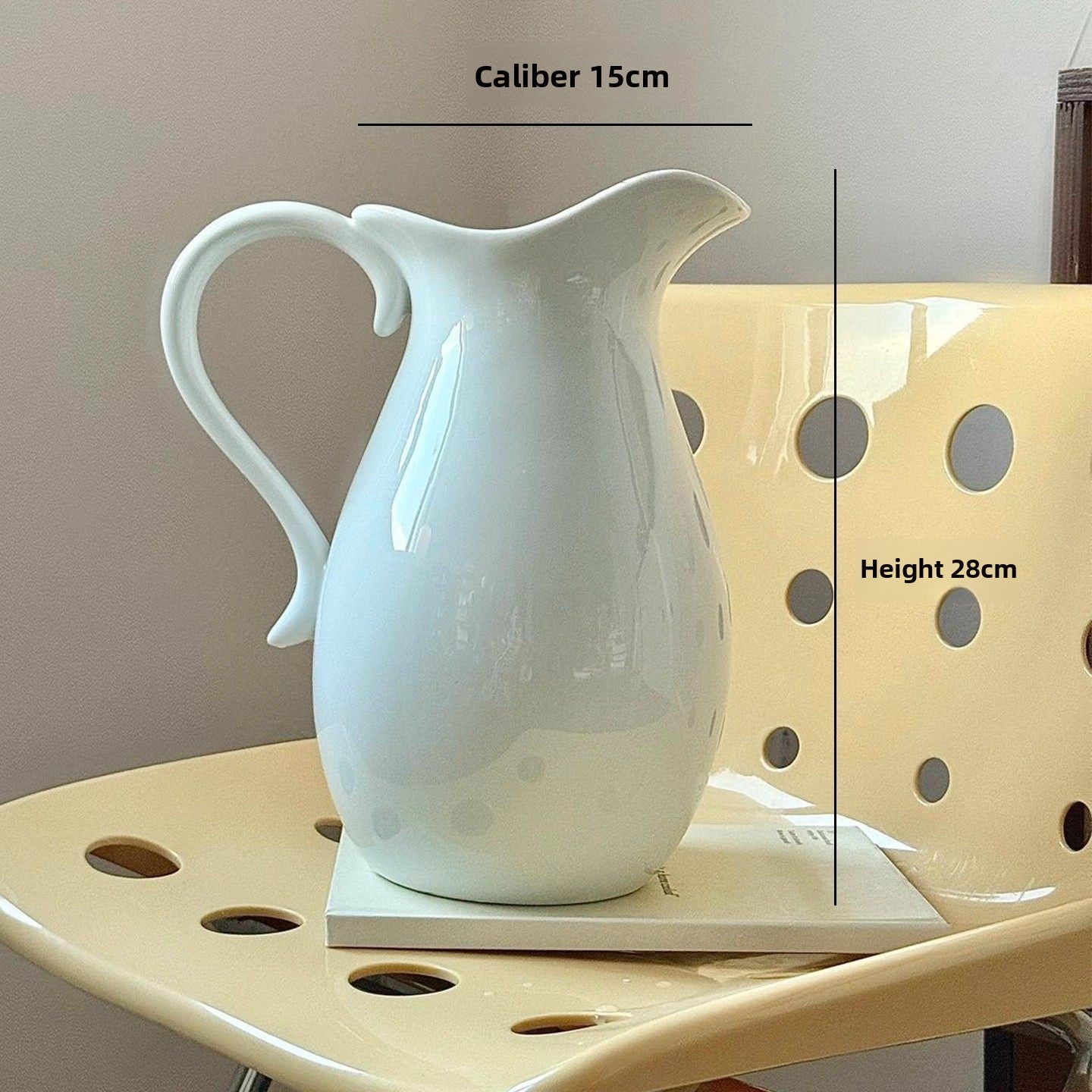 Ceramic Vase Wabi-Sabi Style Home Decoration Flower Vessel