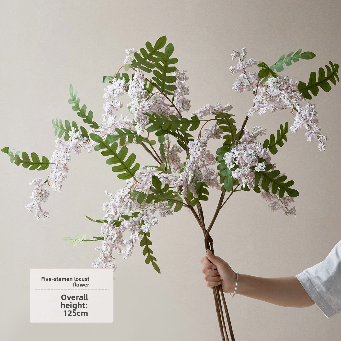 Ceramic Vase with Artificial Flowers