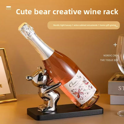 Ceramic Wine Rack Holder