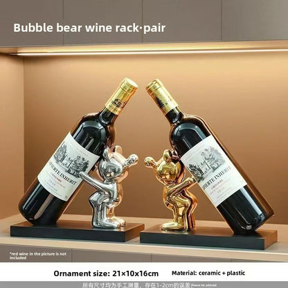 Ceramic Wine Rack Holder