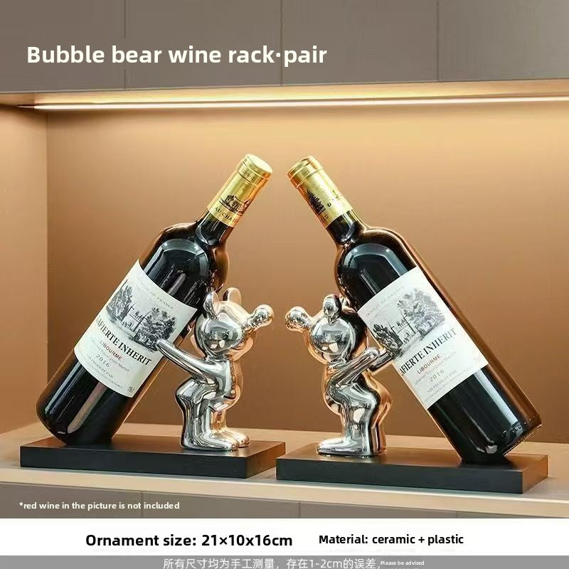 Ceramic Wine Rack Holder