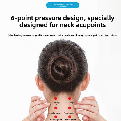 Cervical Massage Corrector Traction Pillow C-Shaped Neck Support, Neck Protection