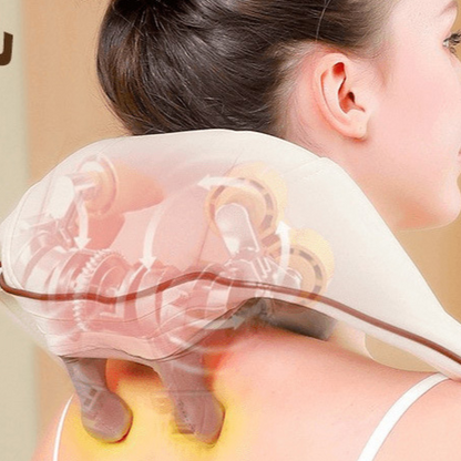 Cervical massage device