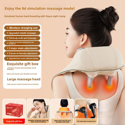 Cervical massage device