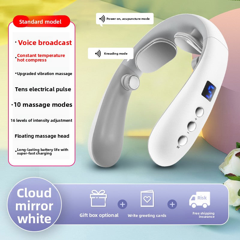 Cervical Neck Massager with Heat and Pulse Therapy