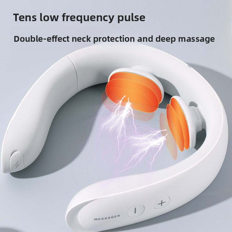 Cervical Spine Massager with Heat Therapy and Bluetooth