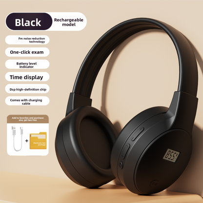CET Exam Headphones with FM Radio and Bluetooth