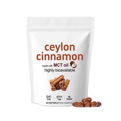 Ceylon Cinnamon Soft Gelatin Capsules