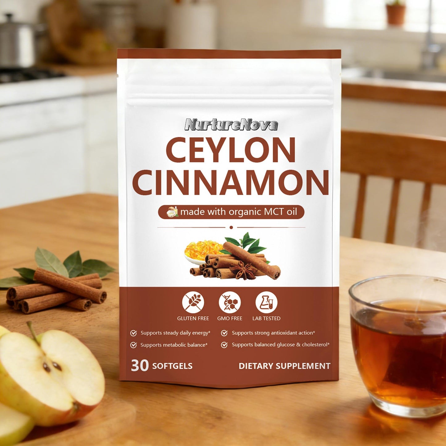 Ceylon Cinnamon Softgel Dietary Supplement