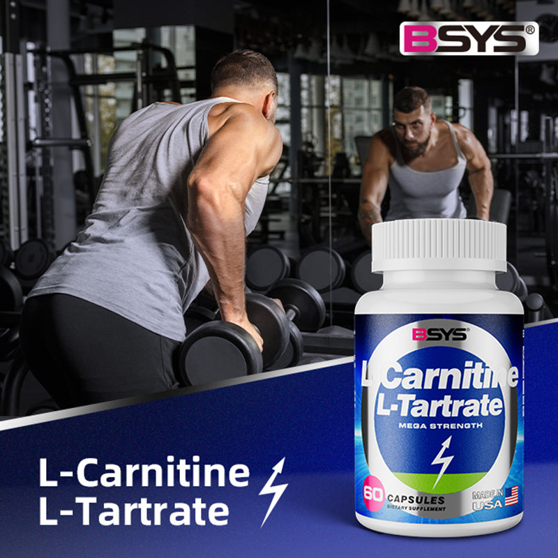 BSYS L-Carnitine L-Tartrate 60's for Exercise and Vitality