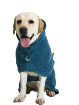 Buy Waist-Wrapped Microfiber Pet Bathrobe Super Absorbent Towel