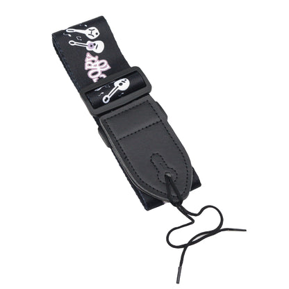 Widened Polyester Guitar Strap