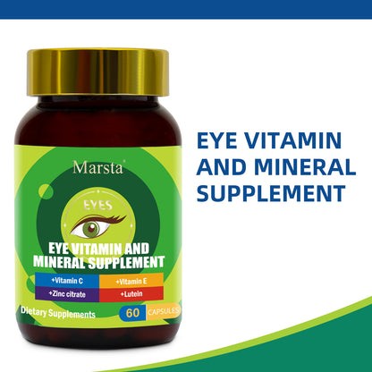 Eye Vitamin & Mineral Supplements – Support Healthy Vision