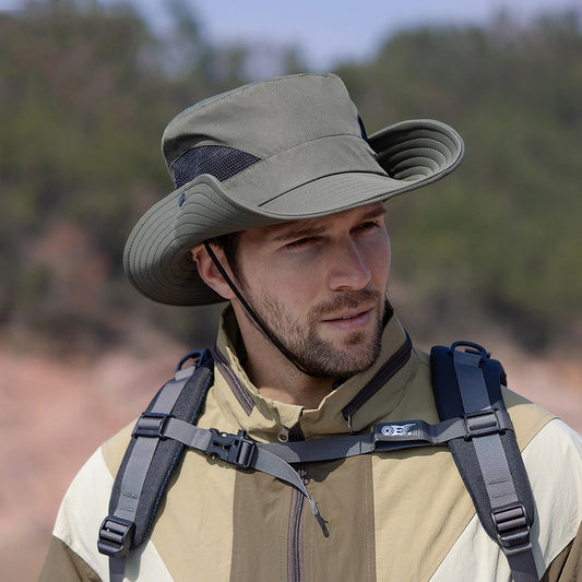 Sun Protection Sun Hat Men's Outdoor Fishing Mountaineering Bucket Hat