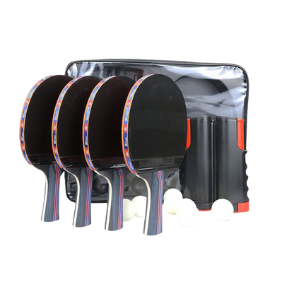 Boli Table Tennis Racket Set with Net Balls for Family Games