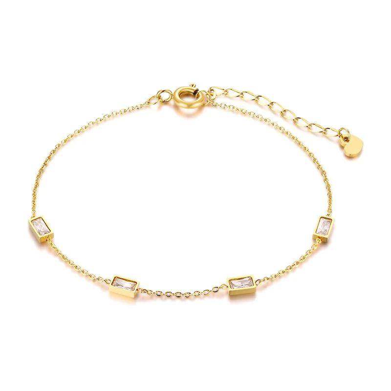 Chain-style cross-shaped bracelet