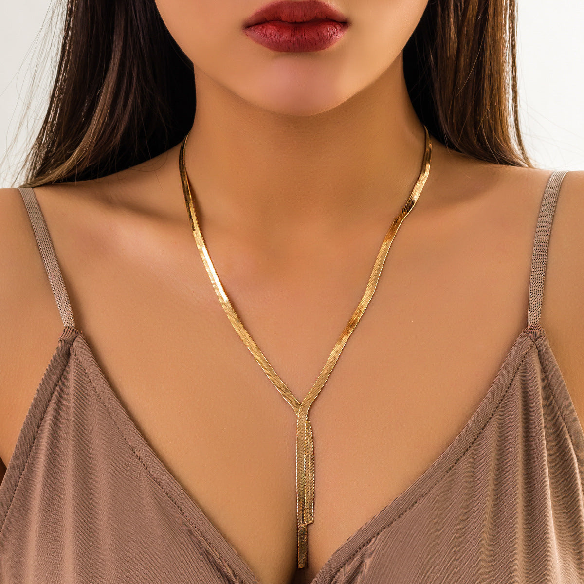 Chain Tassel Necklace