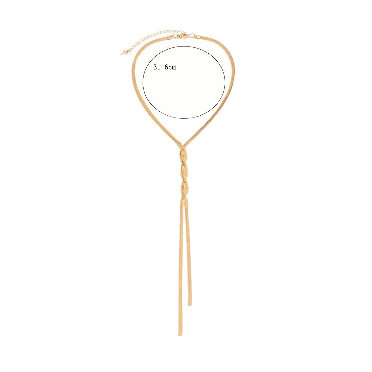 Chain Tassel Necklace