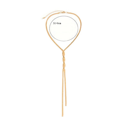 Chain Tassel Necklace