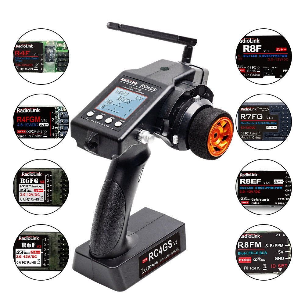 Channel RC Car and RC Boat Models