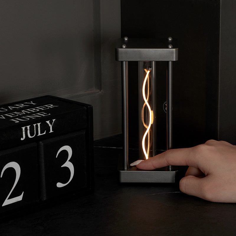 Charging cable square light fixture