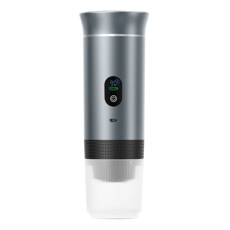 Charging capsule coffee machine
