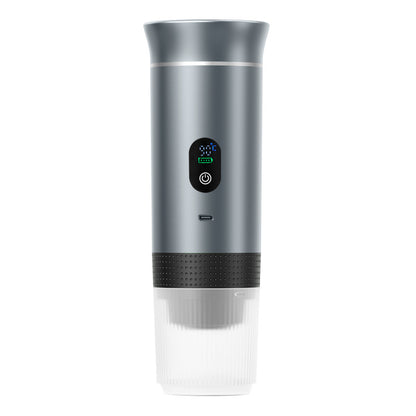 Charging capsule coffee machine