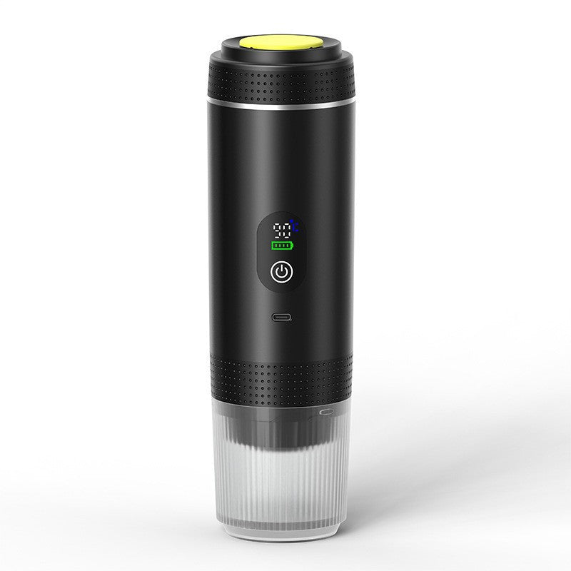 Charging capsule coffee machine