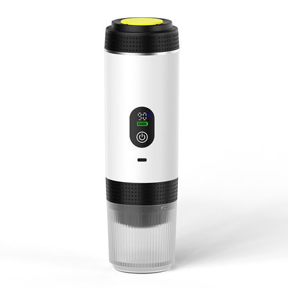 Charging capsule coffee machine