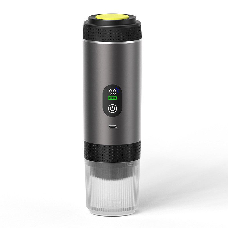 Charging capsule coffee machine